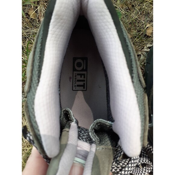 EUC Oboz Hiking Boots Sawtooth X Mid Waterproof Women’s 9.5W Gray Cushion - Picture 12 of 15